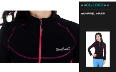 現(xiàn)貨批發(fā) 廠價(jià)銷售 女款半胸抓絨衣 搖粒絨 1382